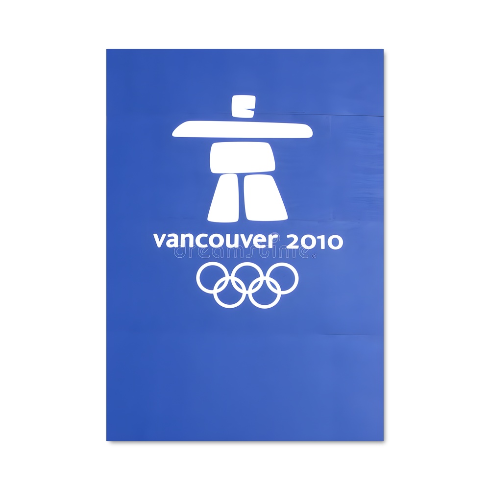 Poster Vancouver olympique